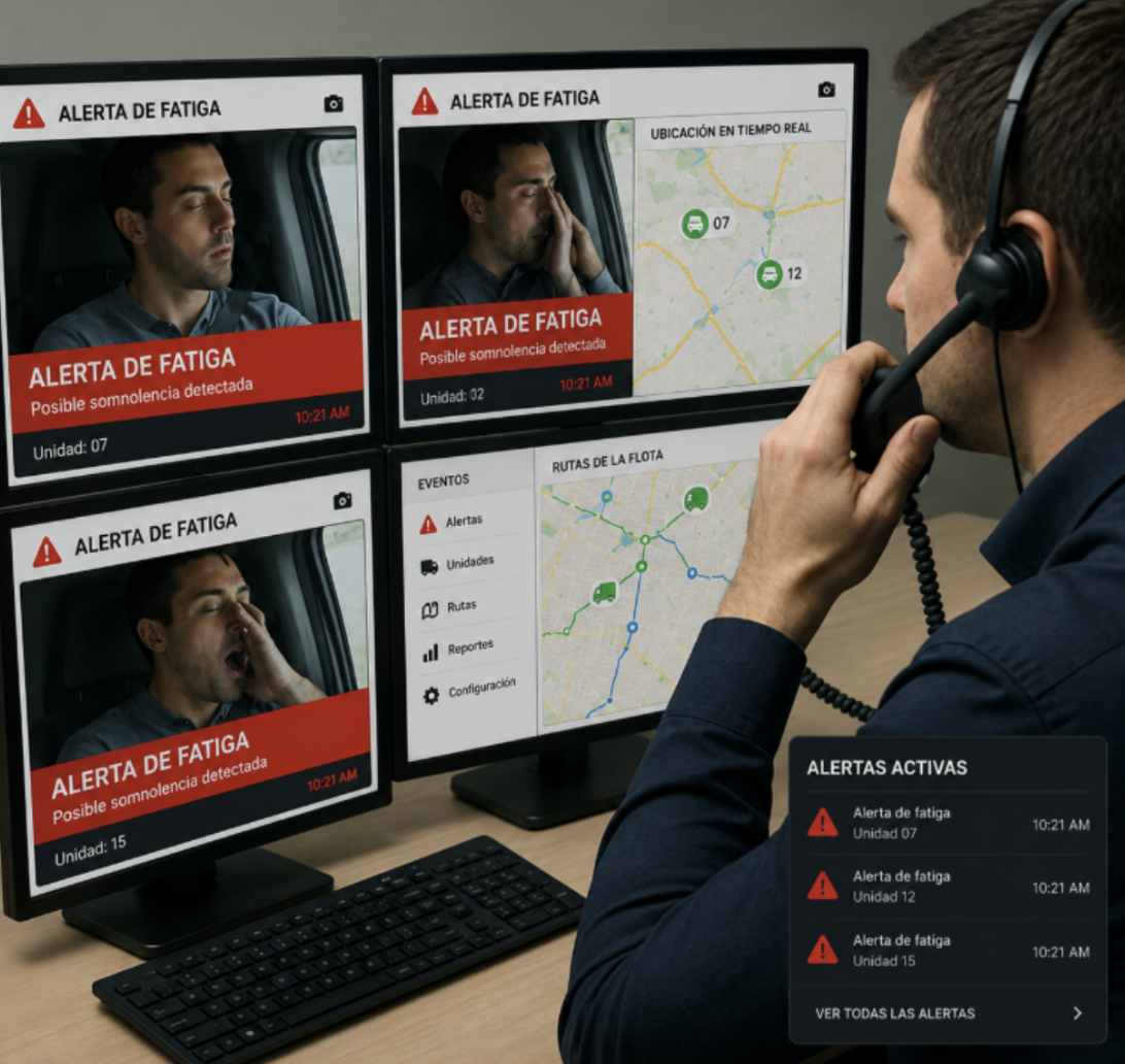¿Cómo mejorar la seguridad en flotillas de transporte?