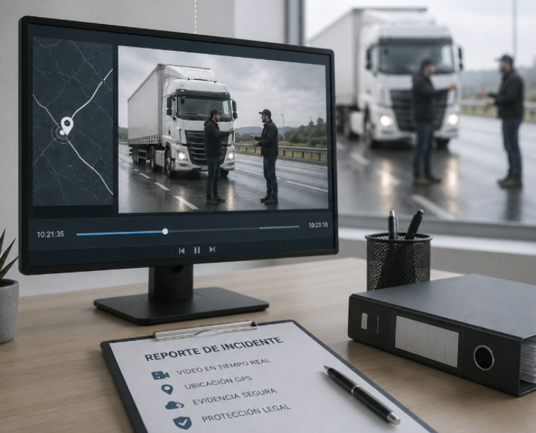 ¿Cómo ayuda la videovigilancia al rastreo de unidades?