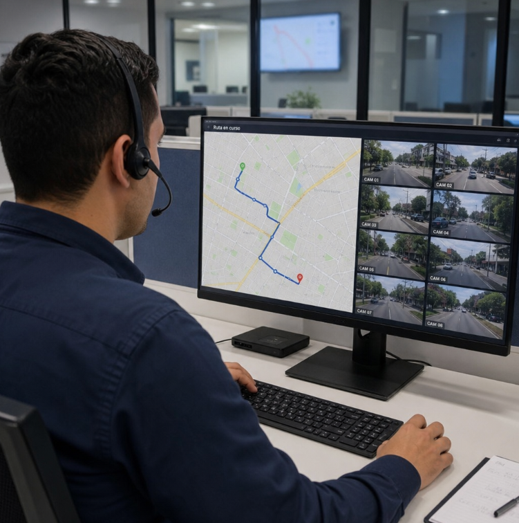 cómo la videovigilancia móvil transforma la operación logística