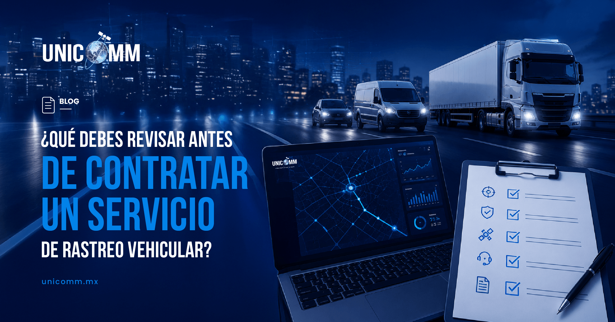 ¿Qué debes revisar antes de contratar un servicio de rastreo vehicular?
