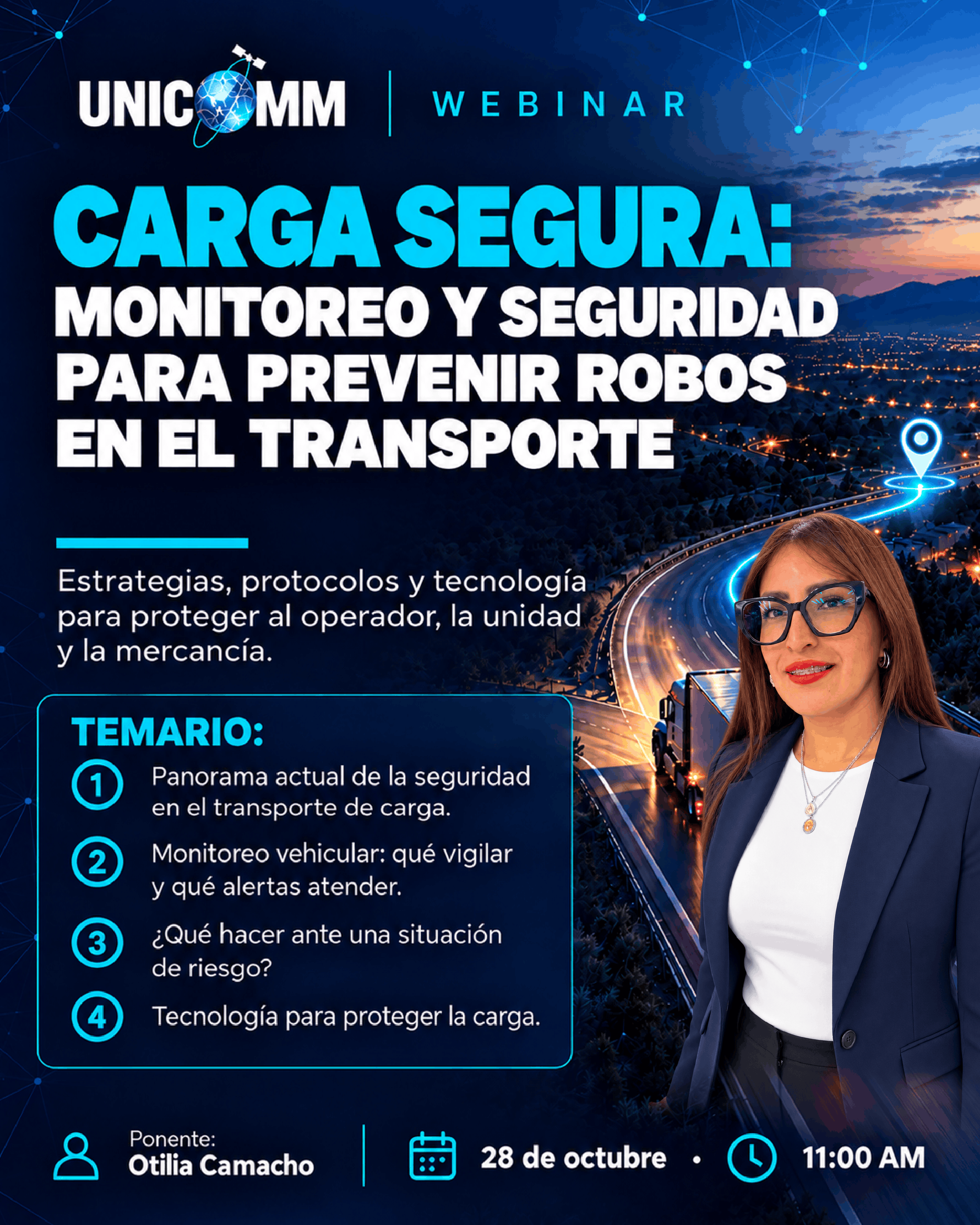 Carga segura: monitoreo y seguridad para prevenir robos en el transporte